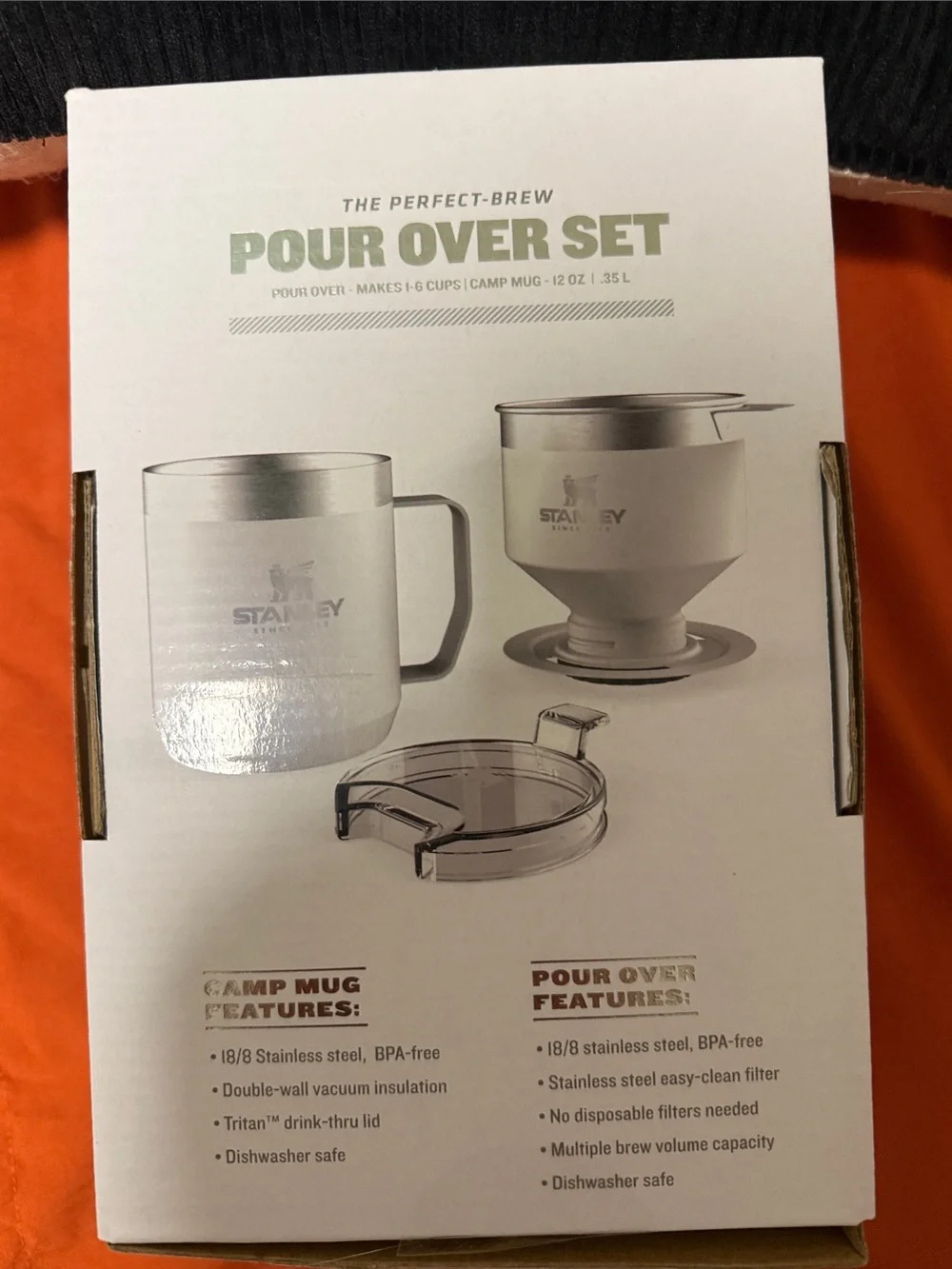 Stanley White Pour Over Coffee Set new in Box